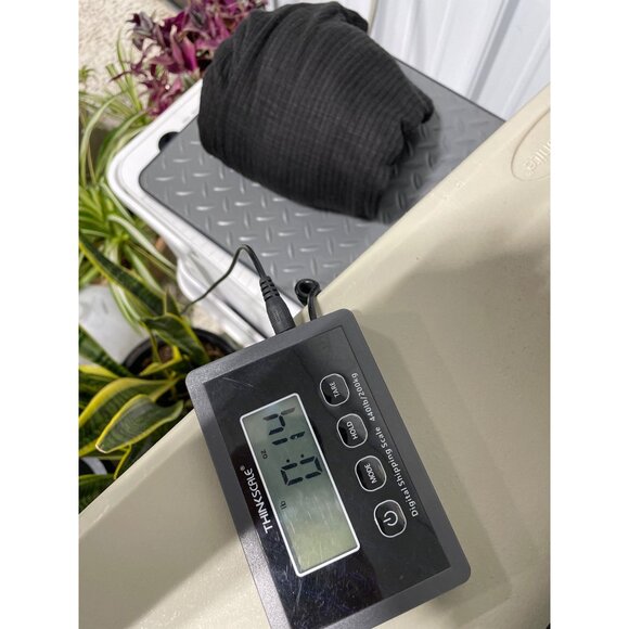 Blumin Apparel Button Front Hoodie Size 1XL Long Sleeve Solid Black Warm Relaxed - Picture 6 of 6